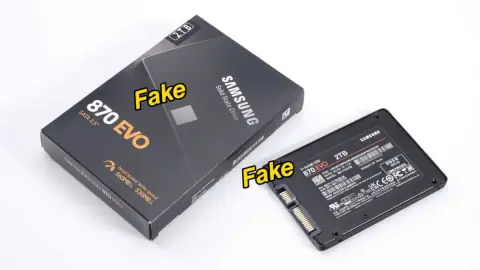Pojavio se profesionalno izgledajući lažni Samsung 870 EVO od 2 TB, koji se pokvario nakon 120 GB zapisanih podataka