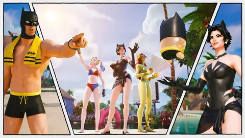 David Beckham és nyaralós Batman a Fortnite-ban