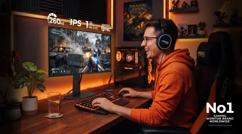AOC GAMING 25G4ZR – 260 Hz-es gamer monitor 24,5 hüvelykes képátlóval, 159 euróért