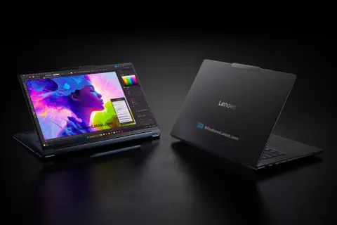 Lenovo Yoga 9n 2-in-1 – prihaja prvi prenosnik 2 v 1 s platformo Nvidia RTX Spark