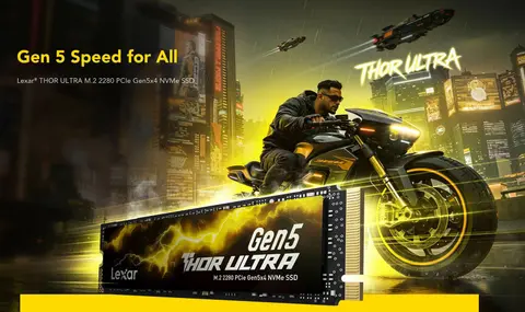 A Lexar egy új PCI Express 5.0-s SSD sorozattal jelentkezik – Jönnek a Thor Ultra család tagjai