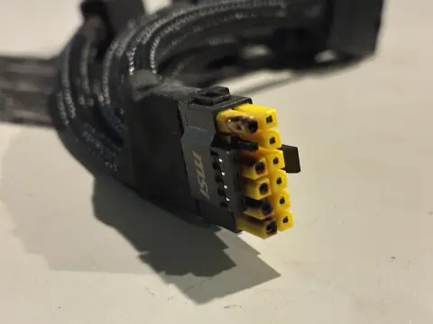 A DLSS 5 tesztelése közben olvadt meg egy GeForce RTX 5090 12V-2x6 tápcsatlakozója