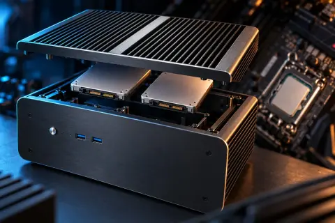 Passzív hűtésű kompakt PC építését segíti az AKASA legújabb számítógépháza
