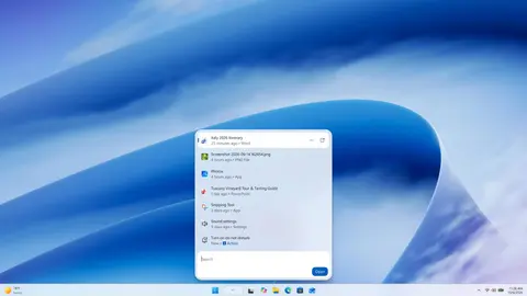 Nagyot fejlődik a Windows 11 Search funkciója – Közvetlenül a Tálcáról is lehet majd beállításokat módosítani