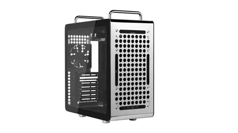 Rozsdamentes acélból készített számítógépházat a Cooler Master – Messziről nézve az Apple Mac Próra hasonlít