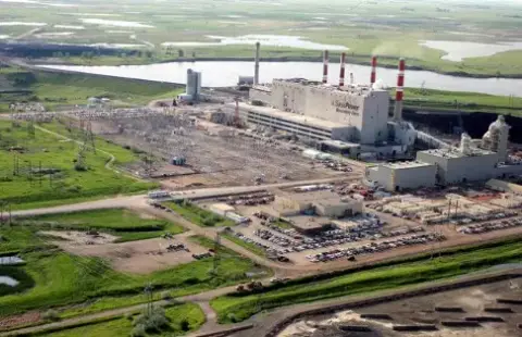 A talajba temeti saját szén-dioxidját egy kanadai szénerőmű