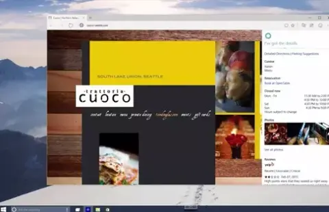 Windows 10: akcióban Cortana és a Spartan webböngésző
