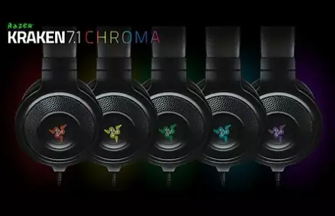 Razer Kraken Chroma - mindent a szemnek