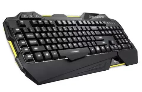 Sharkoon gamer billentyűzet fehér ledes háttérvilágítással