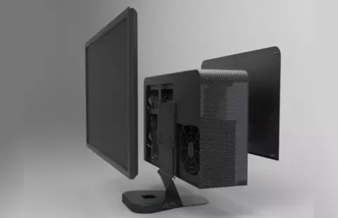 Új koncepció: VESA monitorállvány, ami PC ház is egyben