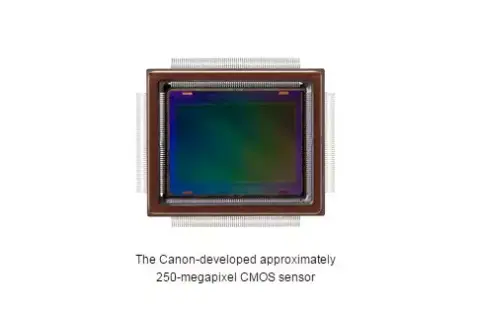 250 megapixeles képérzékelő szenzor a Canon műhelyéből