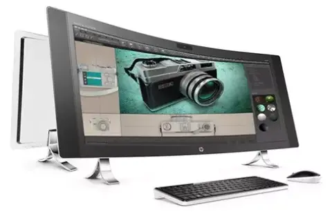 Skylake alapú egybegép 34 hüvelykes hajlított kijelzővel