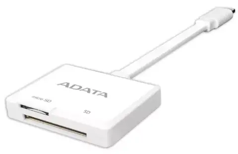 ADATA memóriakártya-olvasó Lightning porttal