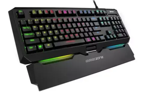 Jó felszerelt gamer billentyűzet a Sharkoontól