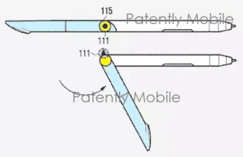 Kitámasztóvá alakítható érintőtollon dolgozik a Samsung