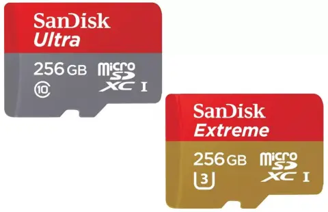 256 GB tárhelyet nyújtanak a SanDisk új microSDXC kártyái
