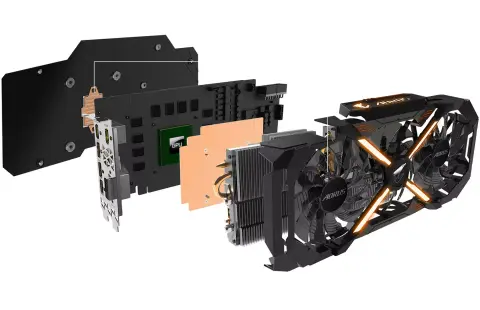 Gigabyte AORUS GeForce GTX 1080 Ti: órajelek, részletek