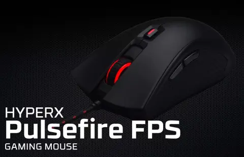 HyperX Pulsefire FPS egér és HyperX Fury S egéralátét