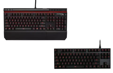 Kétféle HyperX billentyűzet érkezik, gamereknek