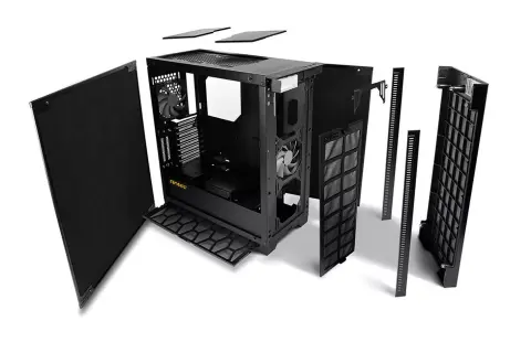 Antec P110 Silent: Zajszigetelés és minimalista dizájn