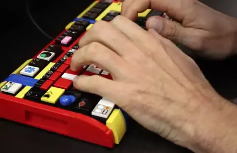 Cherry MX kapcsolók + LEGO = különleges billentyűzet