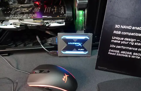 RGB LED lázban ég a HyperX – még az SSD is világít