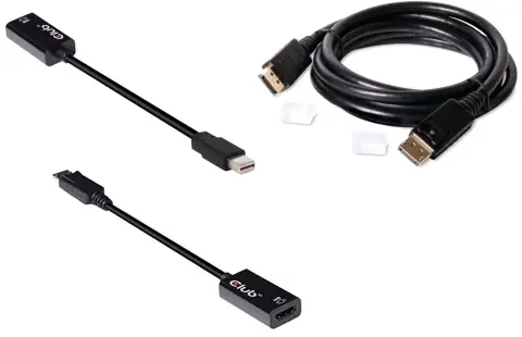 DisplayPort 1.4-es kábelek és átalakítók a Club3D-től