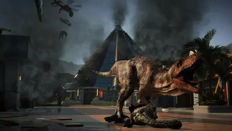 Jurassic World Evolution – Arccal a gázsi felé