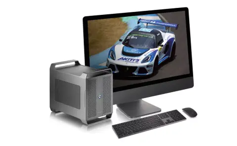 Thunderbolt portos AKiTiO ház két bővítőkártya számára