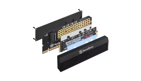 PCI Express x16-os slotba ülteti az M.2-es SSD-t a SilverStone újdonsága