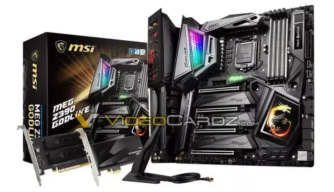 Lencsevégen az MSI Z390-es alaplapjai