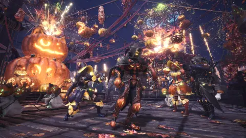 Halloween a Monster Hunter Worldben