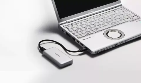Panasonic külső SSD-k Thunderbolt 3-as porttal