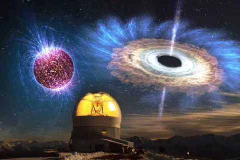 Először figyelték meg közvetlenül egy fekete lyuk vagy neutroncsillag születését