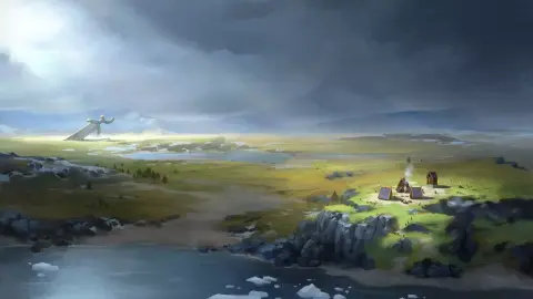 Konzolokra jön a vikinges Northgard stratégia