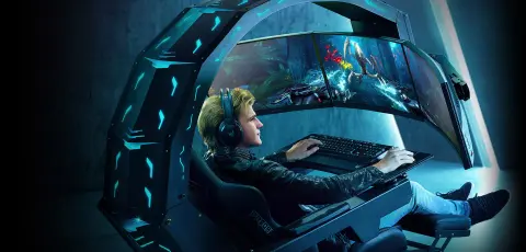 Európába ér az Acer elektromos motorokkal ellátott gamer trónja