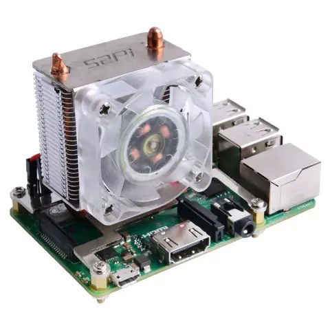 Különleges hűtőt készítettek a Raspberry Pi 4 mellé