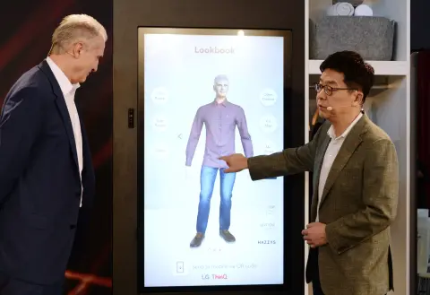A tükörben is mesterséges intelligencia van az LG jövőképében