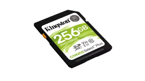 Gyorsultak és híztak a Kingston Canvas Select SD kártyái