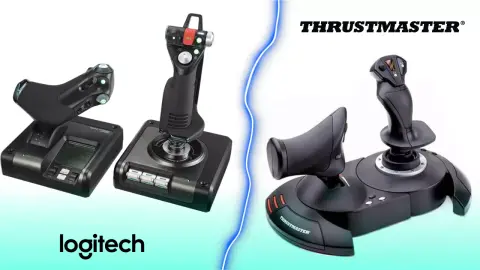 Joystick karácsonyra? Mire jó az olcsó és mire a drágább? - Thrustmaster T.Flight Hotas X és Logitech X52 G Saitek Pro teszt