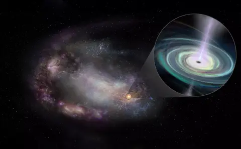 Vándorló fekete lyukak és törpegalaxisok