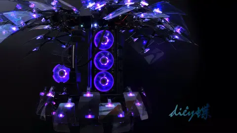 Az InWin legújabb számítógépháza olyan, mint egy futurisztikus csillár