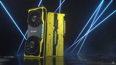 Aukción akár 6000 dollárt is érhet egy Cyberpunk 2077 témájú RTX 2080 Ti