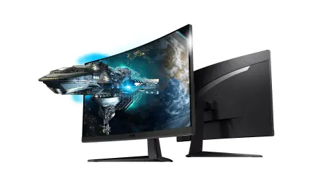 165 Hz-es ívelt kijelzős gamer monitort mutatott be az MSI