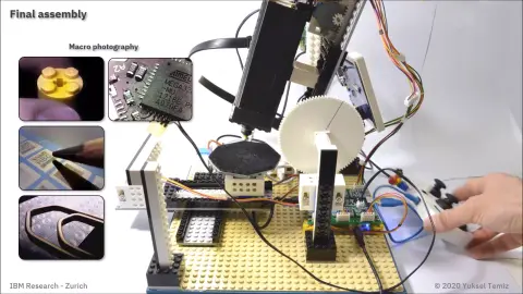 Raspberry Pi alapú LEGO mikroszkóp, amit szinte bárki megépíthet