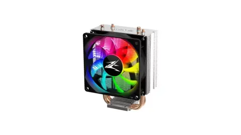 Belépő szintű processzorhűtő a Zalmantól, RGB LED alapú világítással