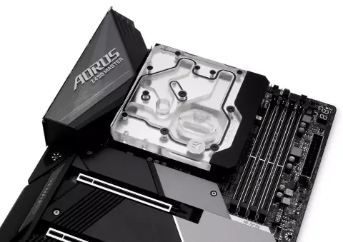 Folyadékhűtő blokkok a GIGABYTE Z490 AORUS Master-hez