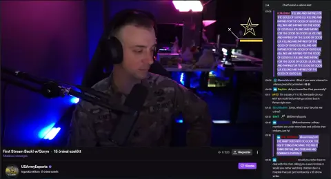Neked melyik a kedvenc háborús bűnöd? U.S. Army újra Twitch-en
