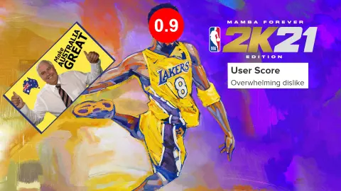 A teljes árú NBA 2K21 lenyomhatatlan reklámokat kínál a rajongóknak