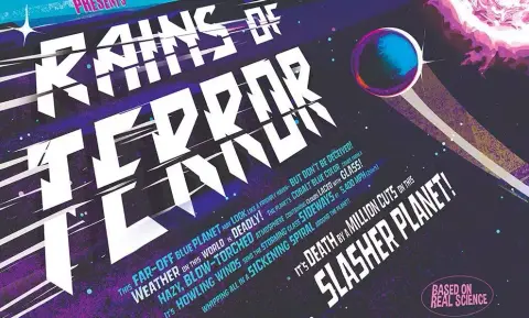 Valódi tudományt oltott klasszikus horrorfilmes poszterekbe a NASA